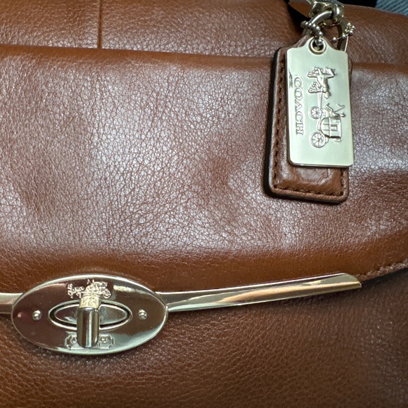 COACHleather tote bag